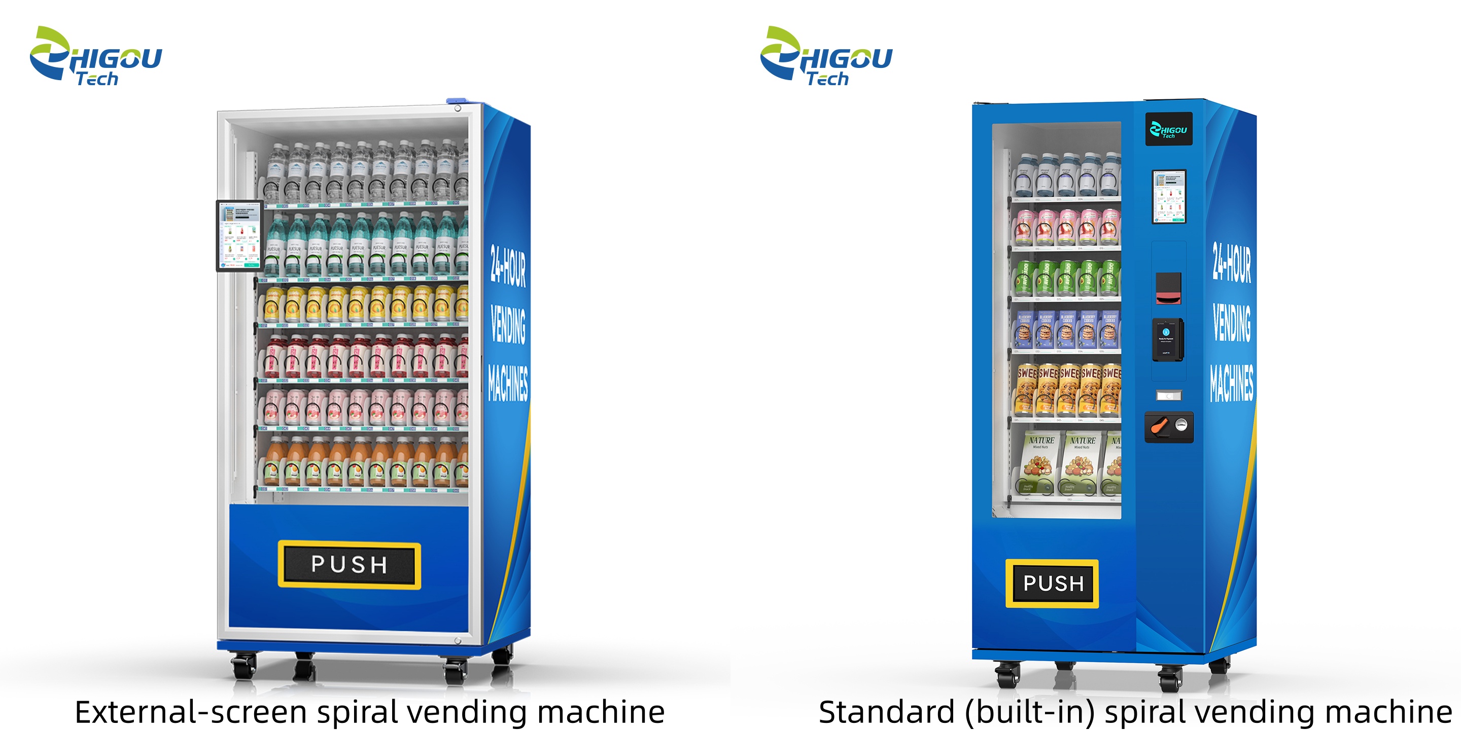 The difference between an external-screen spiral vending machine and a standard (built-in) spiral vending machine.jpg