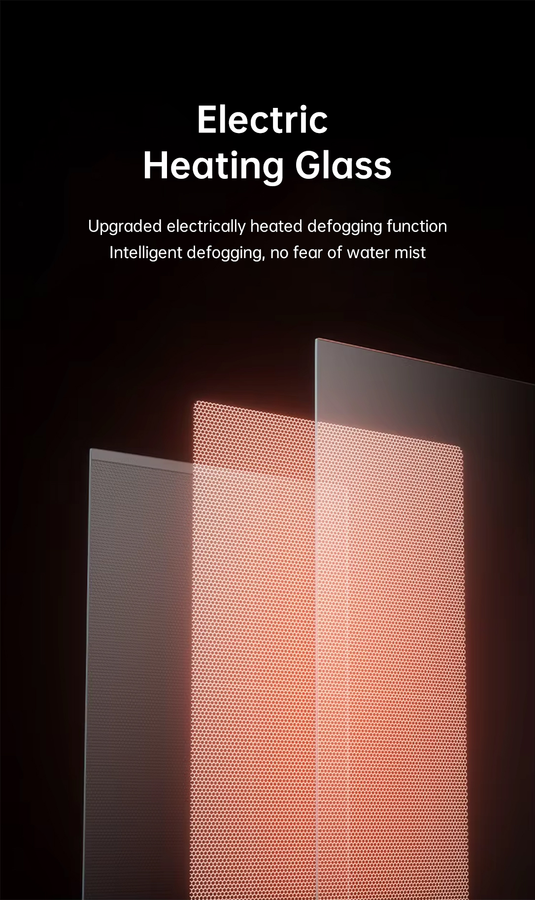 The electrothermal anti-fog tempered glass of spiral vending machine.jpg