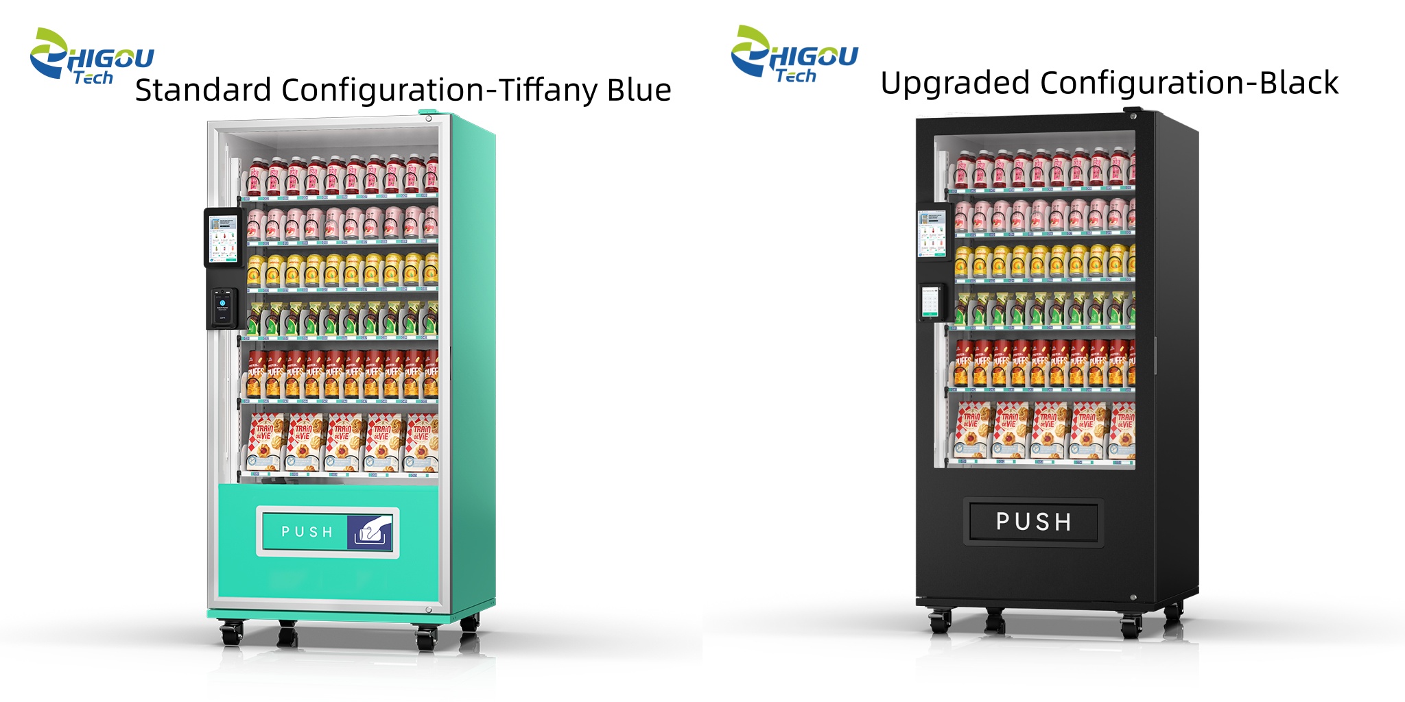 8-Inch External Touchscreen Spiral Vending Machine with 60 Slots Upgraded Configuration VS Standard Configuration.jpg