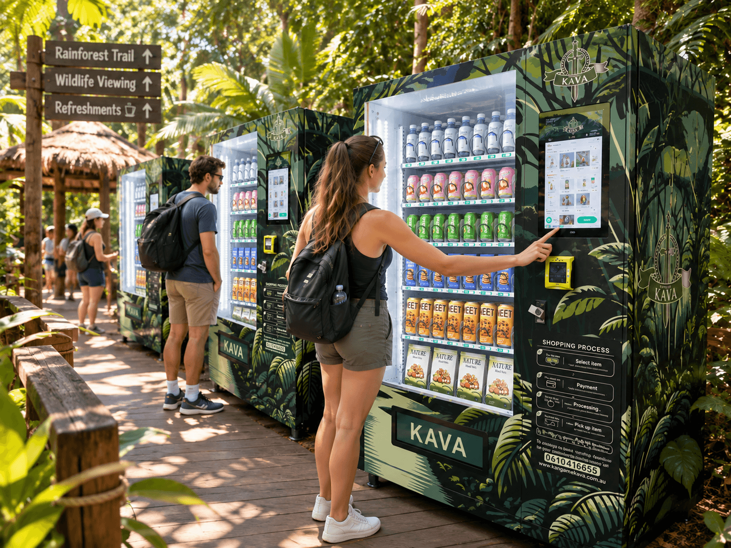 Customized 15.6-Inch Touchscreen Spiral Vending Machine for Different Applications