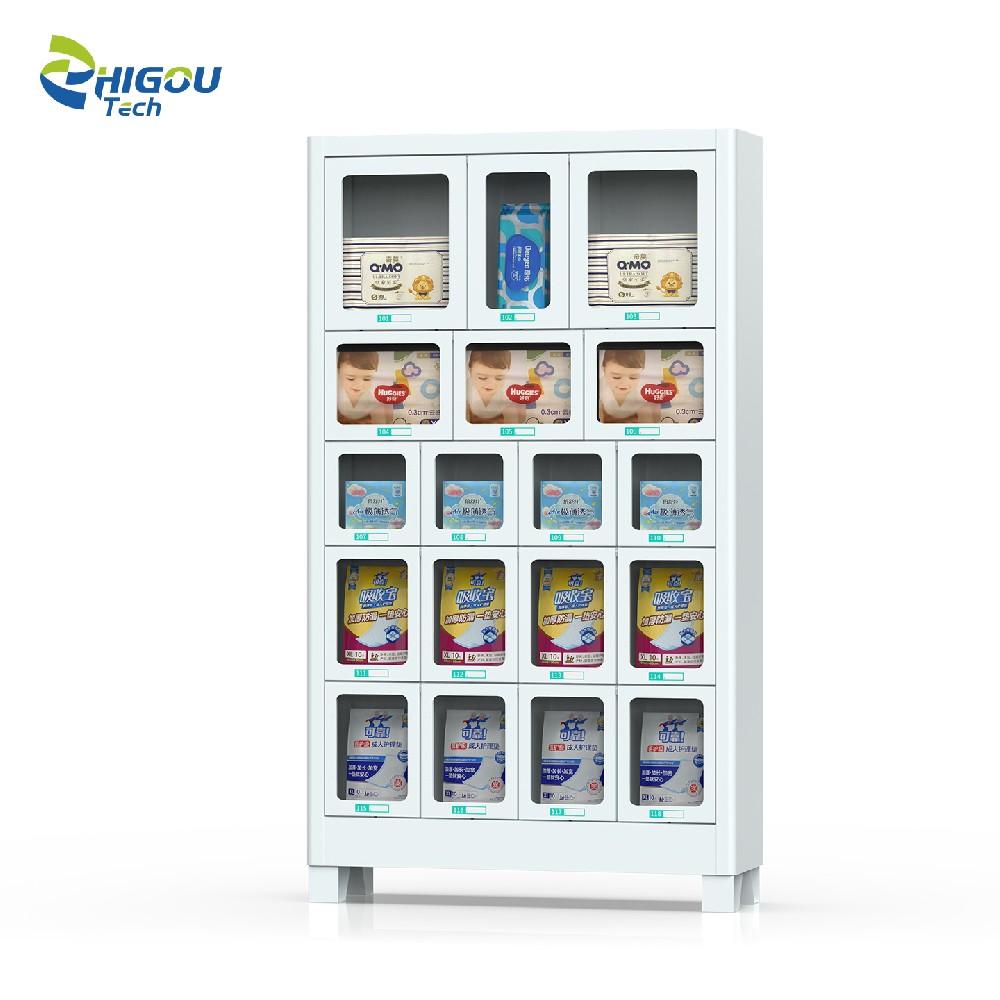 18 grid cabinet vending machine